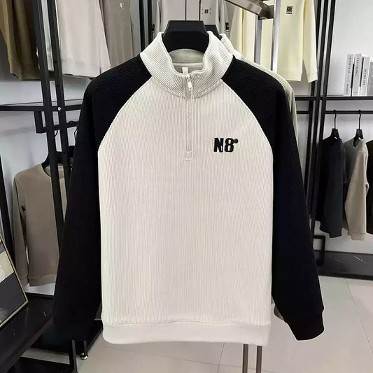 N8 Men's Polo T-Shirt – Classic Fit, Breathable Cotton, Everyday Comfort