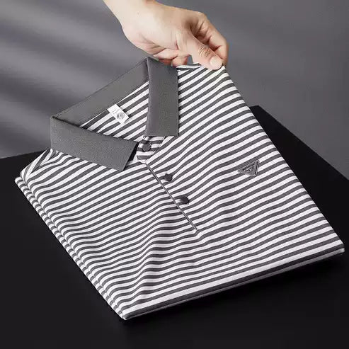 Lining Men's Polo T-Shirt – Classic Fit, Breathable Cotton, Everyday Comfort