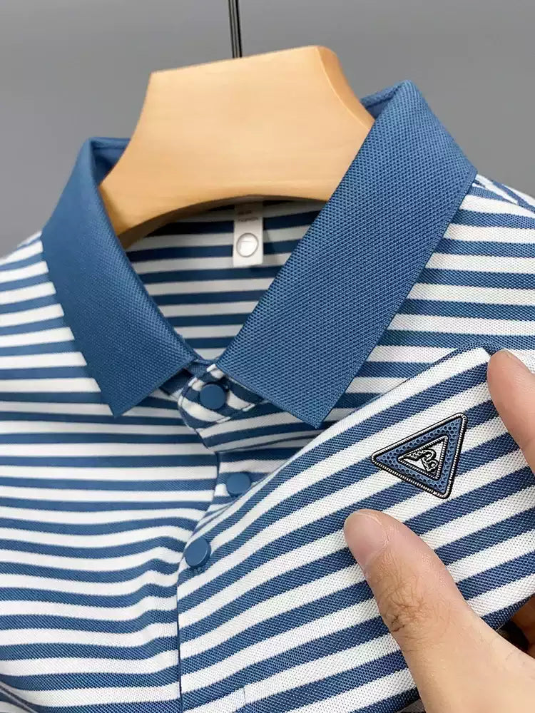 Lining Men's Polo T-Shirt – Classic Fit, Breathable Cotton, Everyday Comfort