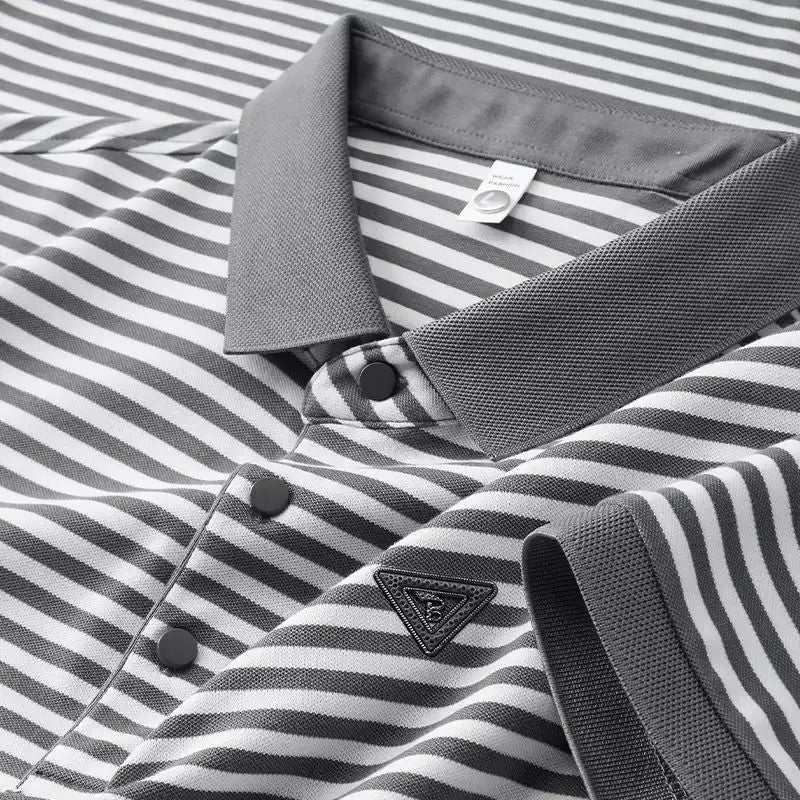 Lining Men's Polo T-Shirt – Classic Fit, Breathable Cotton, Everyday Comfort