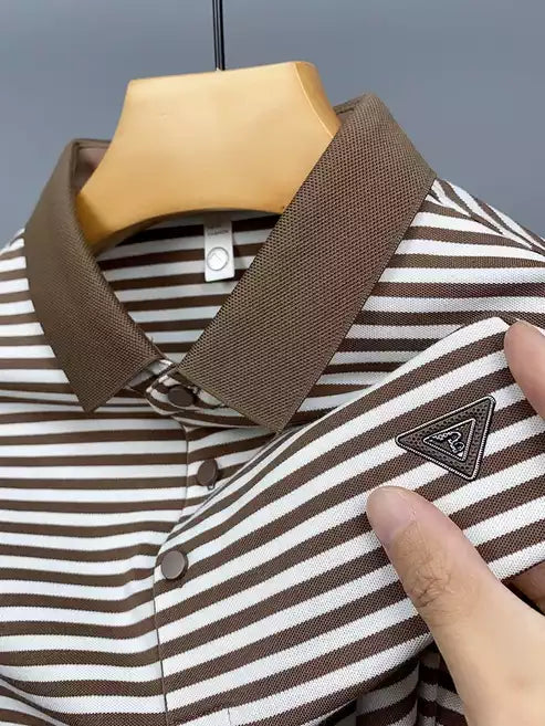 Lining Men's Polo T-Shirt – Classic Fit, Breathable Cotton, Everyday Comfort