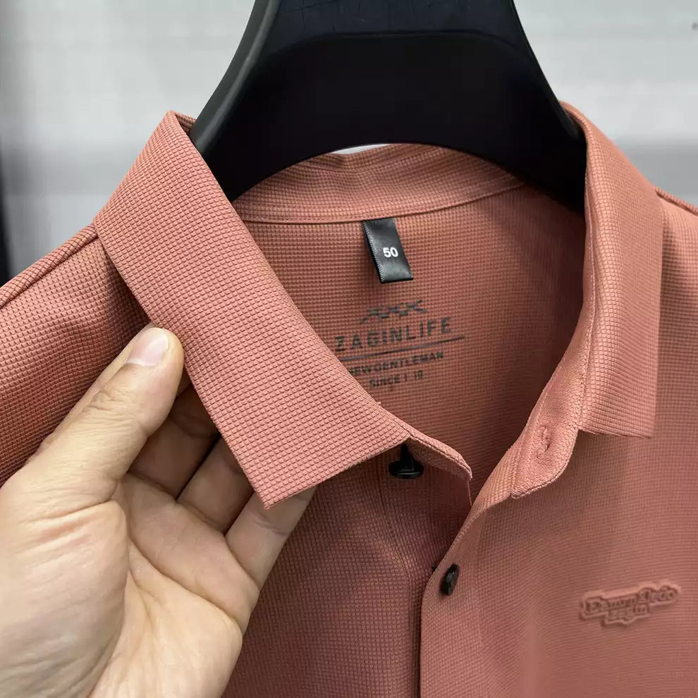 Ziledo Men's Polo T-Shirt – Classic Fit, Breathable Cotton, Everyday Comfort